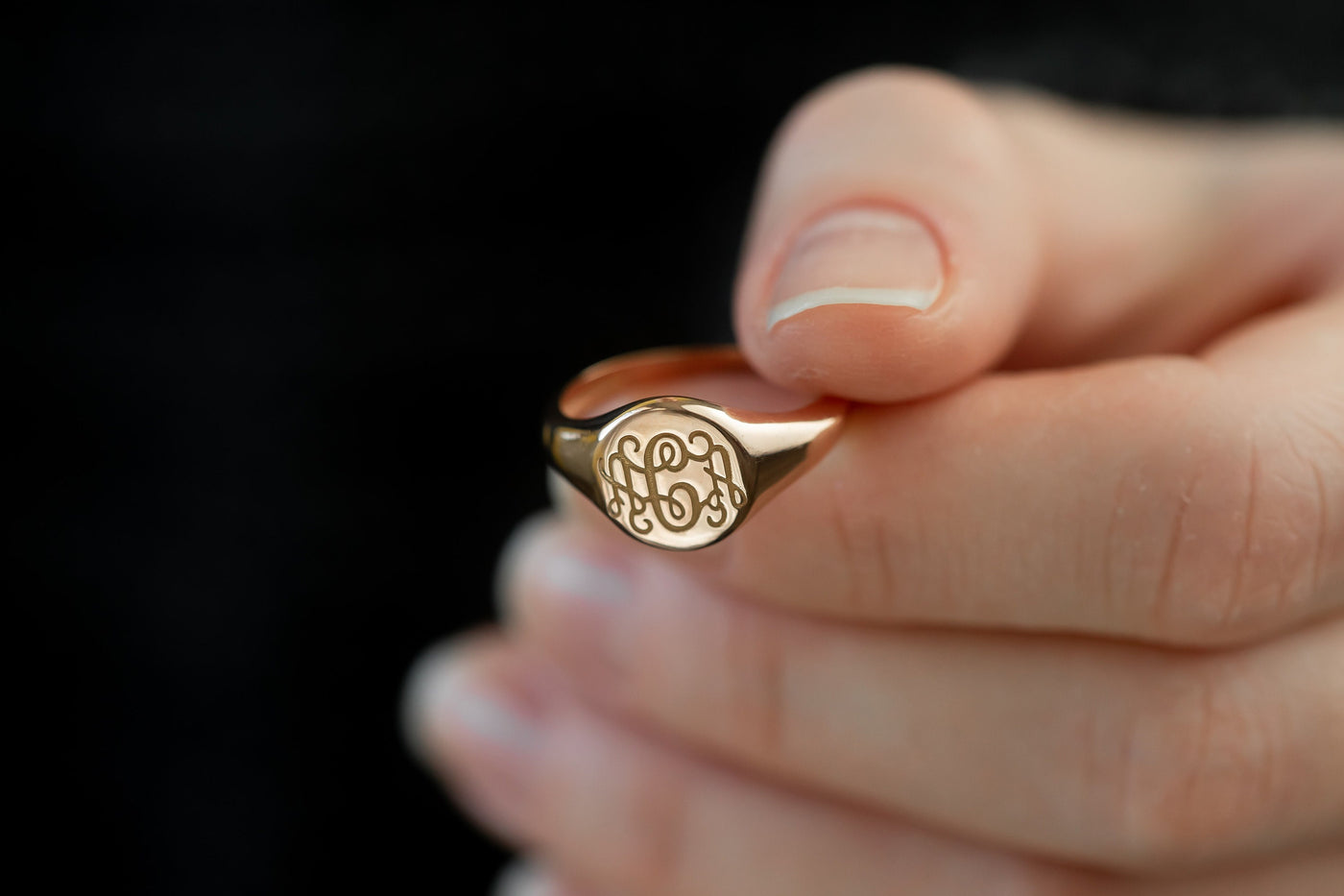 Monogram Ring - Glamoristic