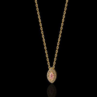 Royal Marquise Cut Birthstone Necklace