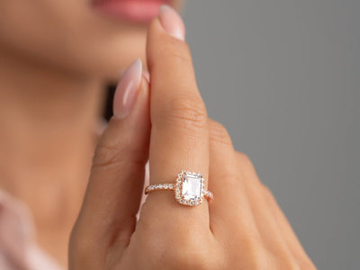 Radiant Cut Diamond Engagement Ring - Glamoristic