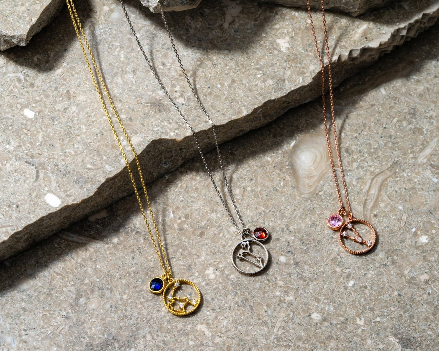 Zodiac Birthstone Necklace - Glamoristic