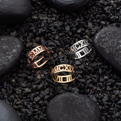 Roman Numeral Ring - Glamoristic