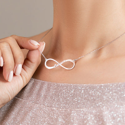 Personalized Infinity Name Necklace