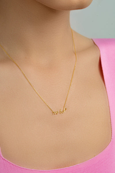 Say Yes Mrs Necklace - Glamoristic