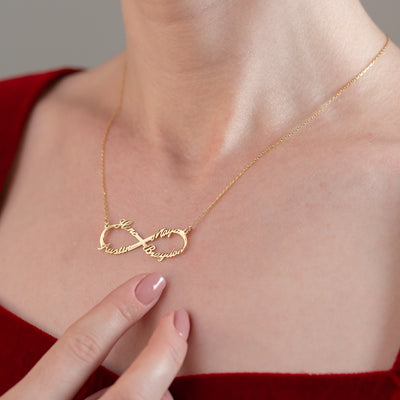 Personalized Infinity Name Necklace