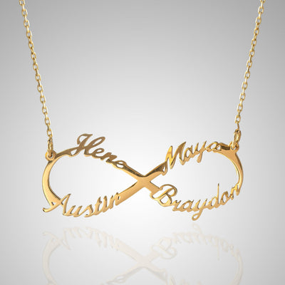 Personalized Infinity Name Necklace