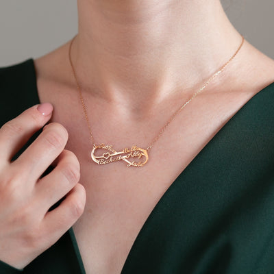 Personalized Infinity Name Necklace