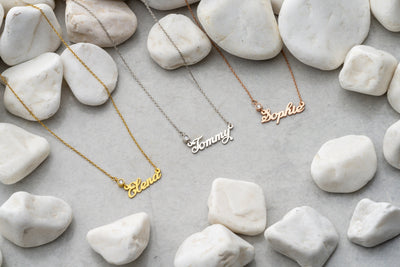 Personalized Birthstone Name Necklace - Glamoristic