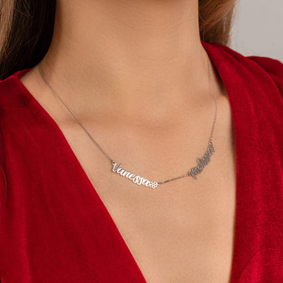 Two Name Necklace - Glamoristic