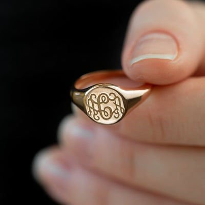 Monogram Ring - Glamoristic