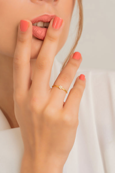 Daisy Diamond Ring - Glamoristic