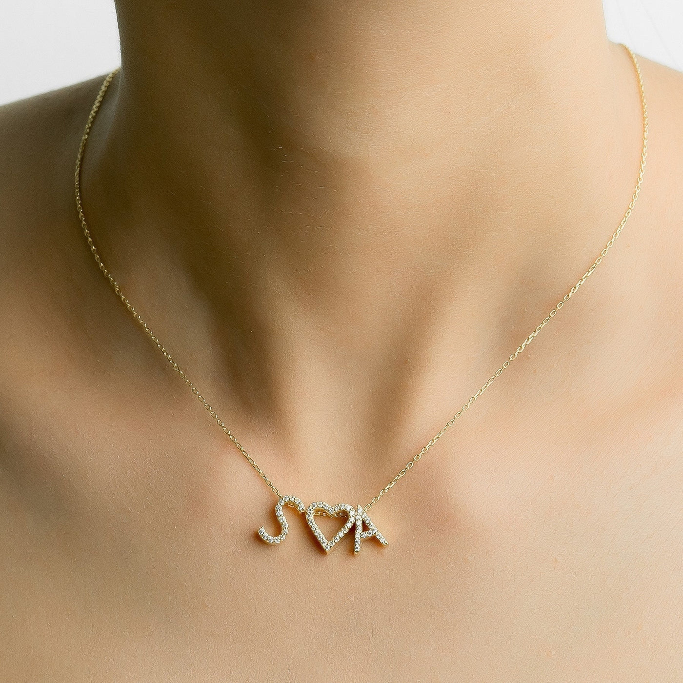 Initials Necklace - Glamoristic