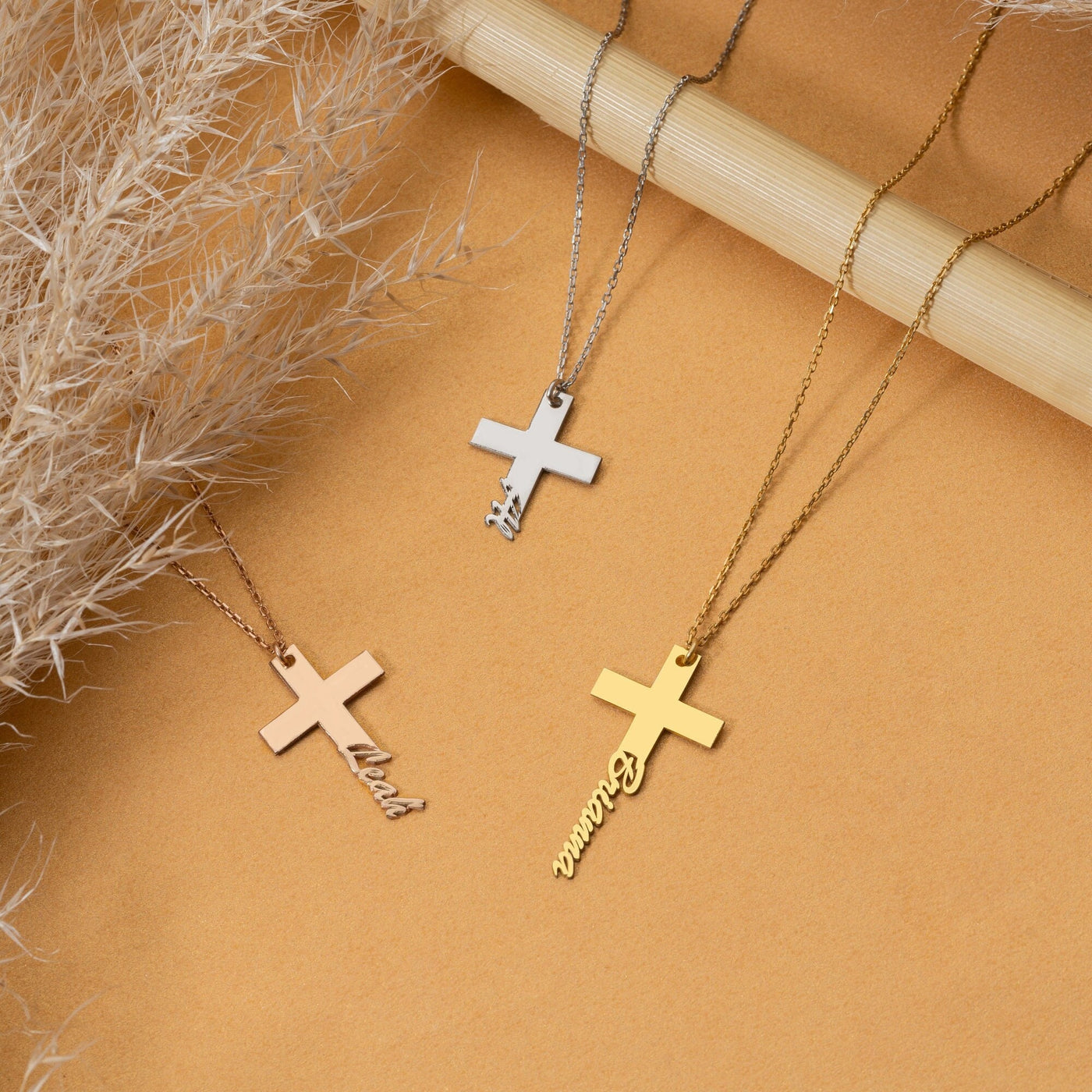 Name Cross Necklace - Glamoristic