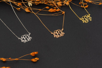 Monogram Initials Necklace - Glamoristic