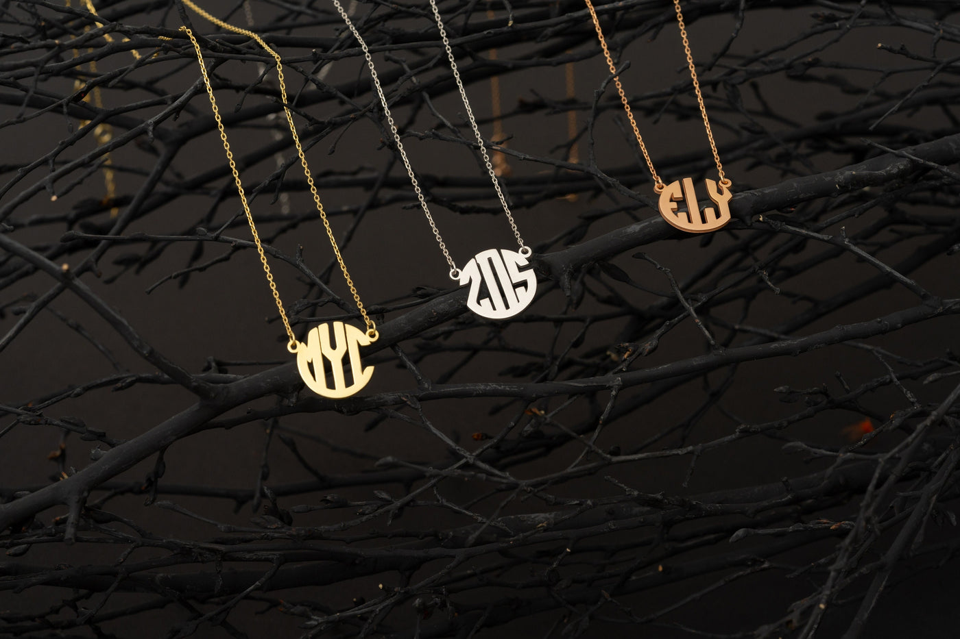 Monogram Necklace - Glamoristic