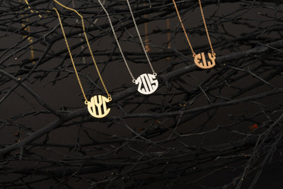 Monogram Necklace - Glamoristic