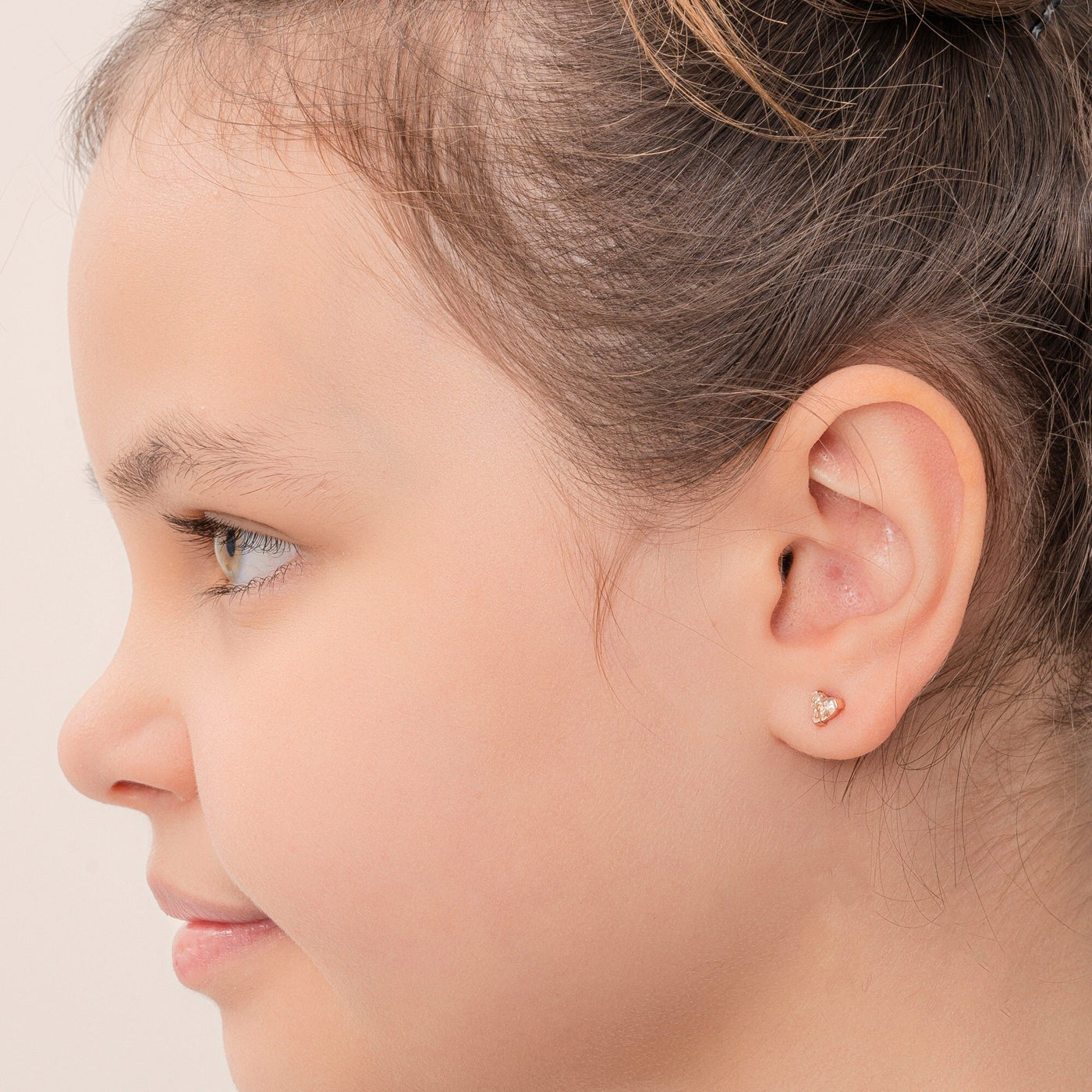 Heart Birthstone Earrings