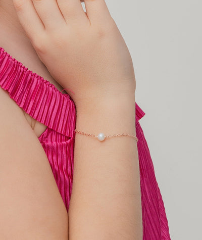 Pearl Bracelet • Kids Pearl Bracelet • Bracelet For Kids • Dainty Pearl Bracelet • Charming Bracelet For Kids  • Unisex Kids Bracelet - Glamoristic