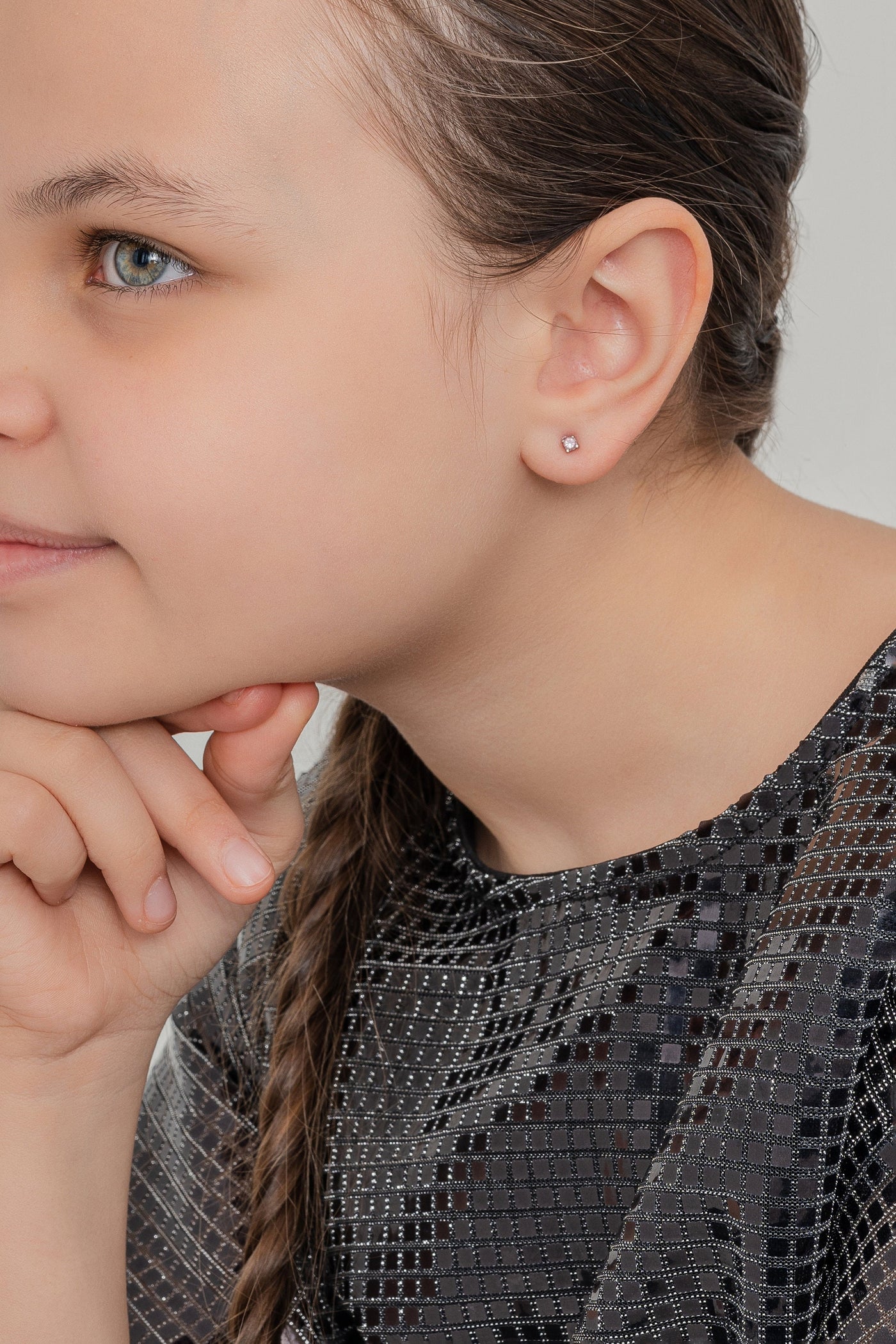 Kids Birthstone Stud Earrings