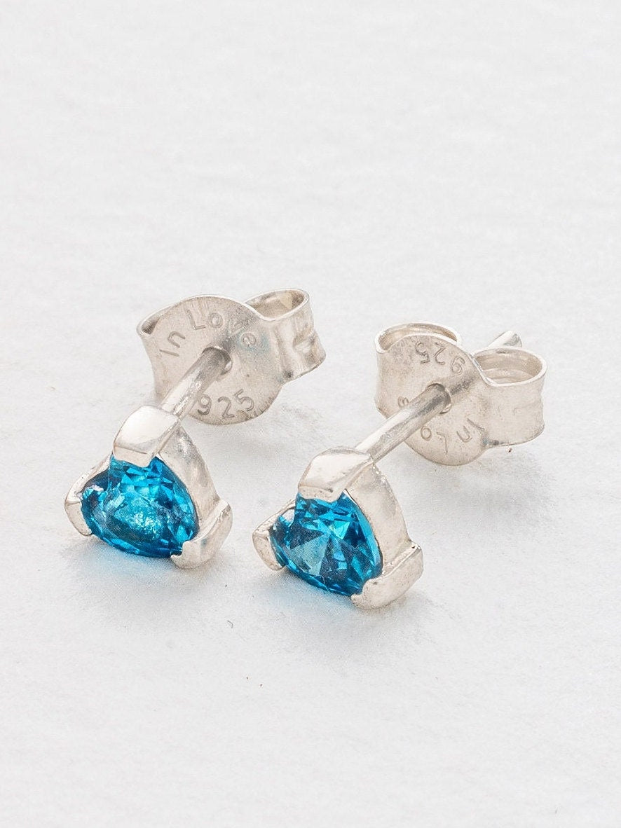 Kids Birthstone Stud Earrings