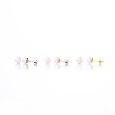 Pearl Stud Earrings