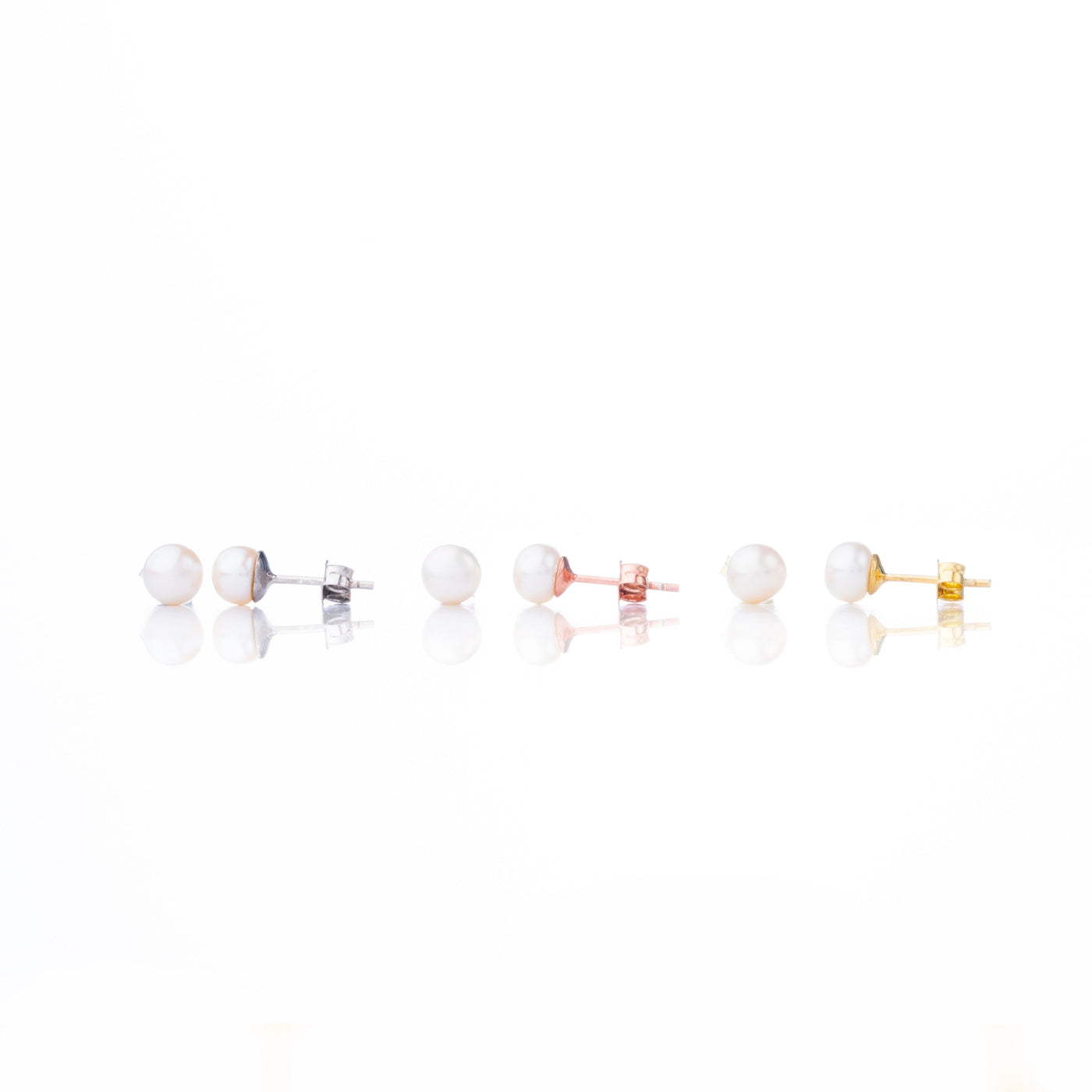 Tiny Pearl Earrings