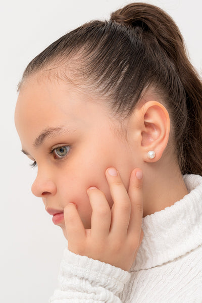 Tiny Pearl Earrings